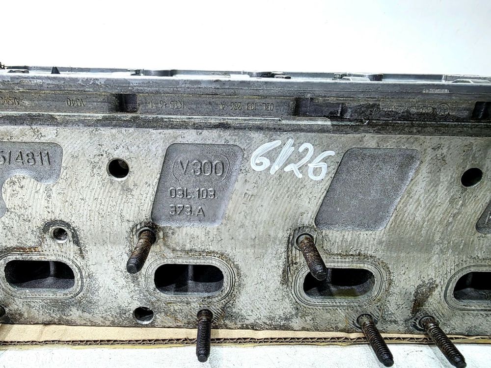 GŁOWICA KOMPLETNA AUDI VOLKSWAGEN SEAT SKODA 1.6 TDI CAY 03L103373A 6/26 - 6