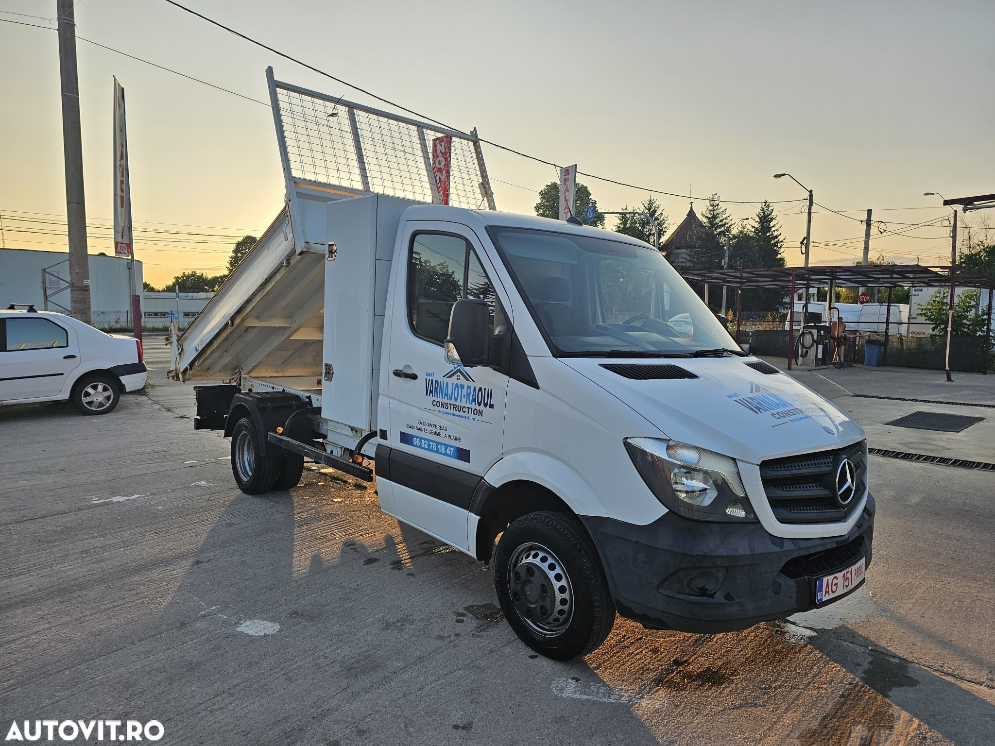 Mercedes-Benz Sprinter 513 CDI - BASCULABIL - axa dubla - 3.5T - 15