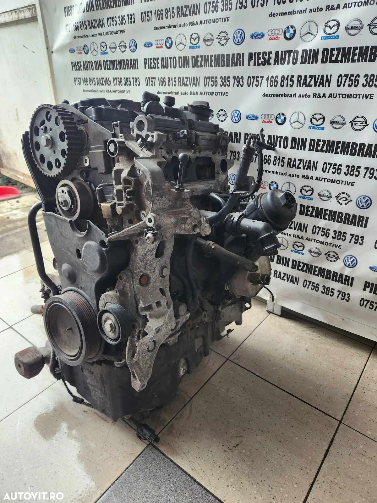 Motor Audi A4 B8 A5 A6 C7 Q3 Q5 2.0 Tdi Euro 5/6 CNH Motor CNH 112.000 Km - Dezmembrari Arad - 8