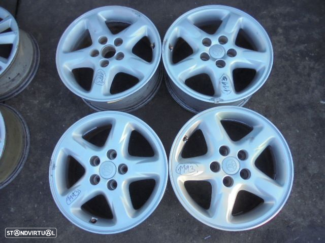 Jogo De Jantes Jgjant1193 TOYOTA RAV4 2 FASE 1 2003 2.0D4D 4X4 115CV 5P CINZA 35 7Jx16 5X114.3 58.8MM - 4