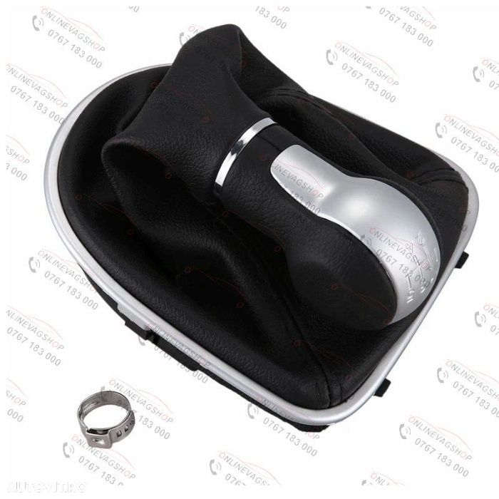 Nuca piele cu manson schimbator 5-6 viteze Seat Leon 1P, Altea, Toledo - 5