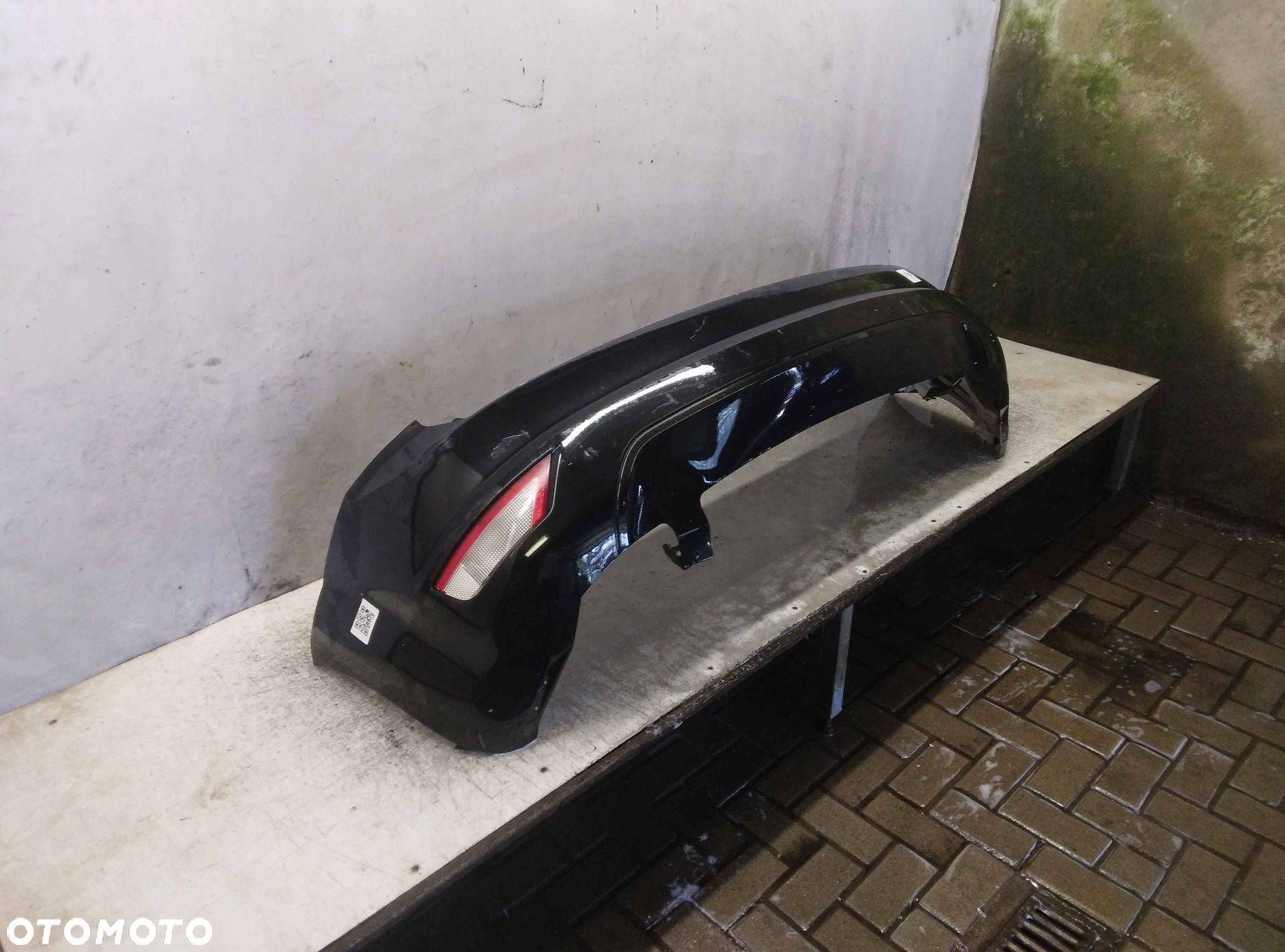 ^ ZDERZAK TYŁ TYLNY FORD FOCUS MK.2 2 II LIFT FL F3 CZARNY 5D 5 DRZWI HB - 5