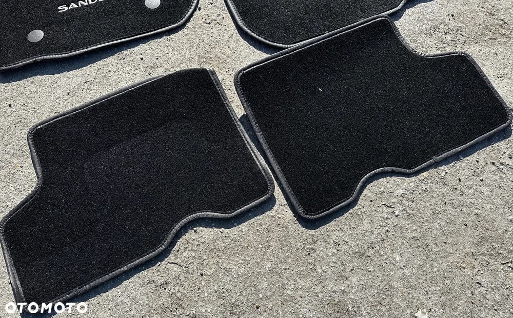 Dywaniki Welurowe Dacia Sandero II Stepway Oryginał Komplet - 4