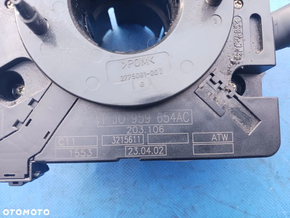 Przełącznik zespolony Audi A3 8L LIFT FL kierunkowskazów wycieraczek 4B0953503F VW PASSAT B5 GOLF IV AUDI A6 C5 TAŚMA AIRBAG CZUJNIK SKRĘTU 1J0959654AC - 1