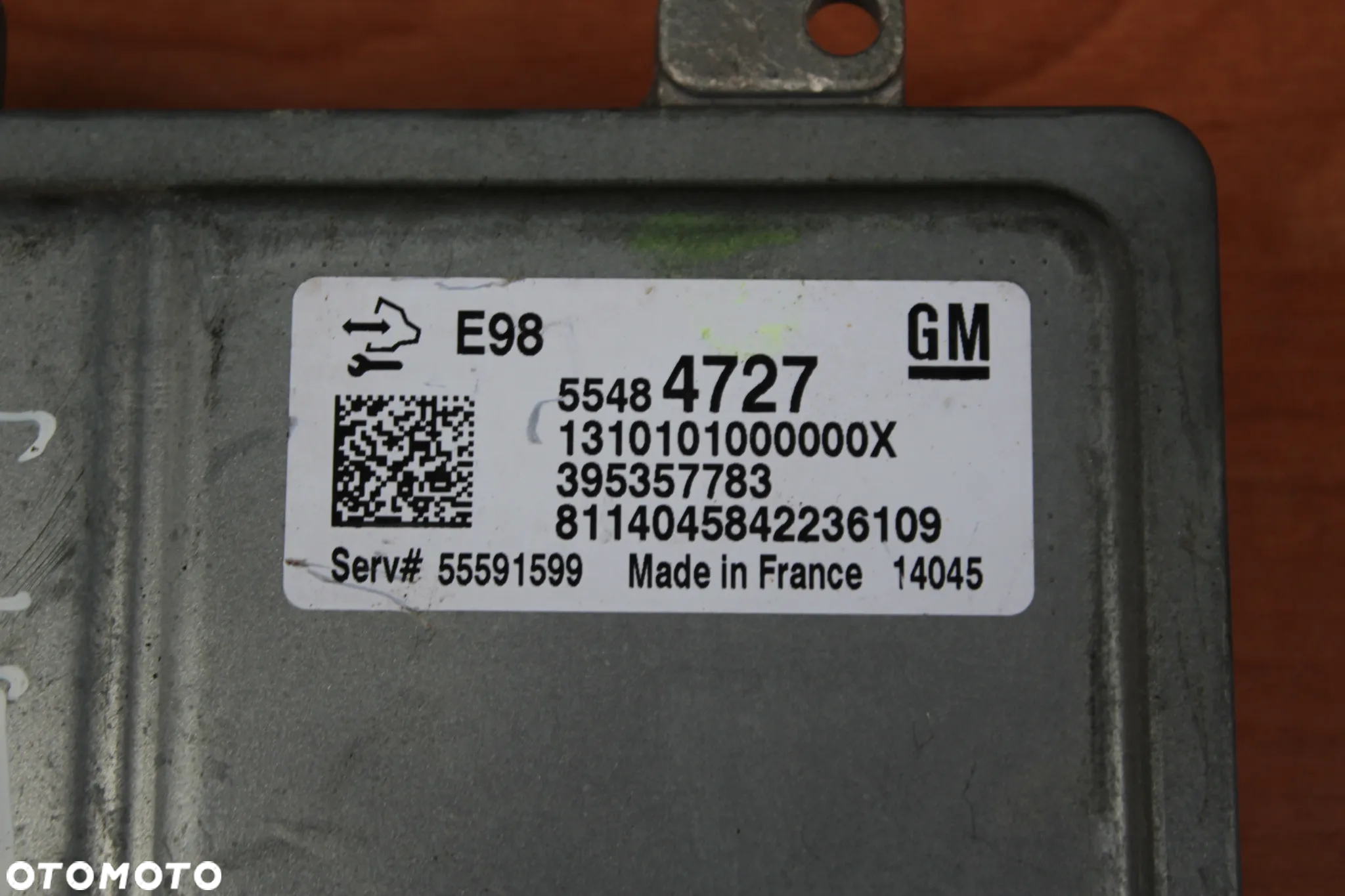 STEROWNIK KOMPUTER SILNIKA OPEL INSIGNIA ASTRA J K ZAFIRA C MERIVA B MOKKA 1.6 CDTI B16DTH 55484727 395357783 - 2