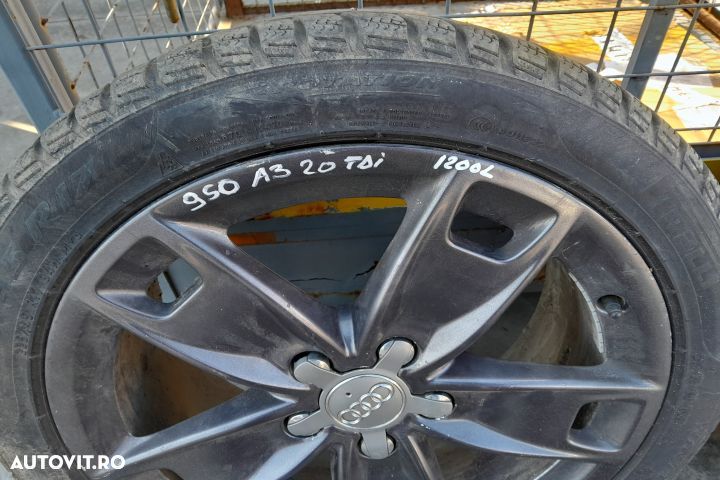 Jante aliaj cu anvelope 17 - set 225/45 R17 Audi A3 8P/8PA [facelift] - 2
