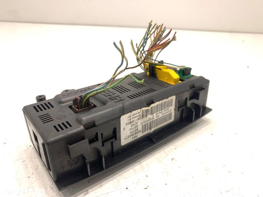 PANEL STEROWANIA NAWIEWU  CITROEN C4 I (LC_) 2004 - 2014 2.0 HDi 100 kW [136 KM] olej napędowy 2004 - 3