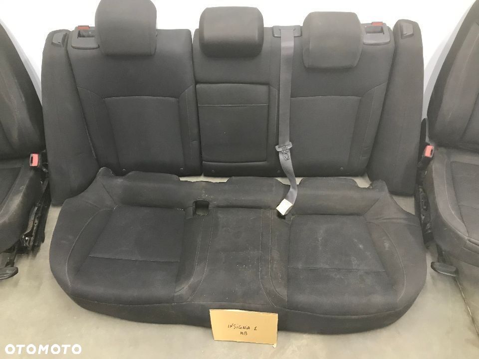 Fotele Opel Insignia A HB sedan 08-17r. kanapa KOMPLET ANGLIK - 5