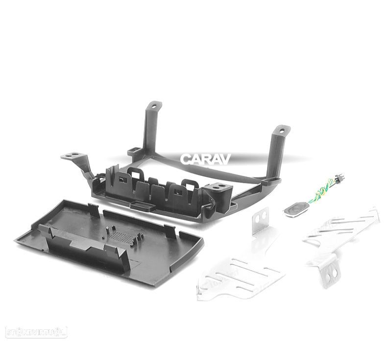 MOLDURA ADAPTADOR PRETO PARA RADIO 2-DIN PARA OPEL ZAFIRA 11-16 - 1