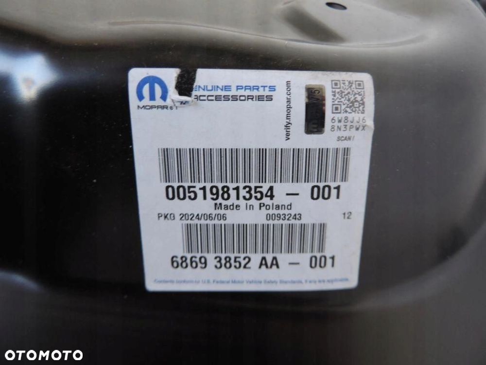 FIAT 500 CABRIO KLAPA TYŁ TYLNA 51981354 NOWA ORYGINAŁ - 8