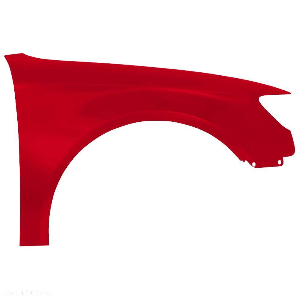 BLU Błotnik AUDI A3 8V HATCHBACK SPORTBACK LZ3M prawy czerwony 2012-2020 przód MisanoRot - 2