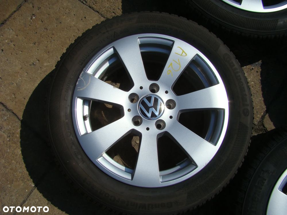 a126 5x112 VW Passat B5 B6 Golf V VI VII VIII Jetta Touran Caddy 6,5jx16 zima 205/55 - 5