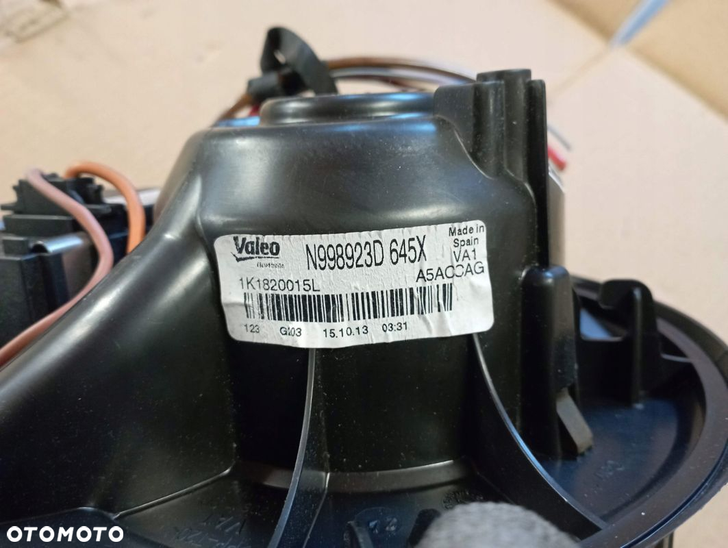 AUDI Q3 DMUCHAWA WENTYLATOR N998923D 3C0907521F - 3