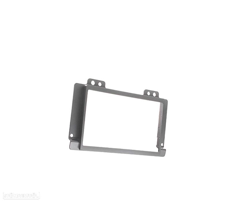 MOLDURA ADAPTADOR PRETO PARA RADIO 2-DIN PARA LAND ROVER FREELANDER 04-07 - 3