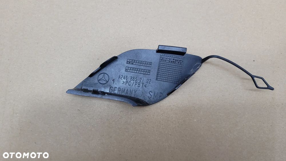 ZAŚLEPKA HAKA ZDERZAKA PRZÓD A2468852122 LIFT MERCEDES B W246 14-18r - 3