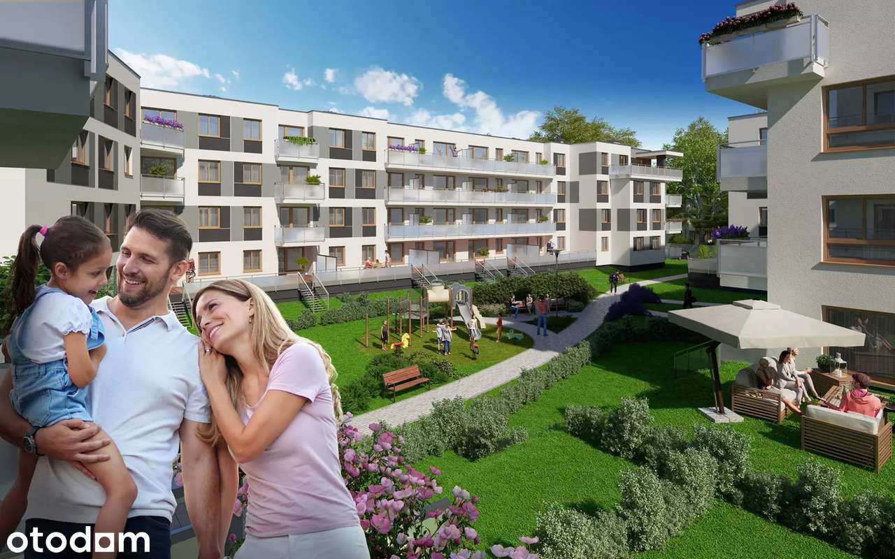 2-pokojowe mieszkanie 42m2 + taras Bez Pośredników