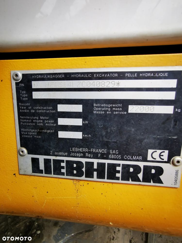 Liebherr R922NLC - 6