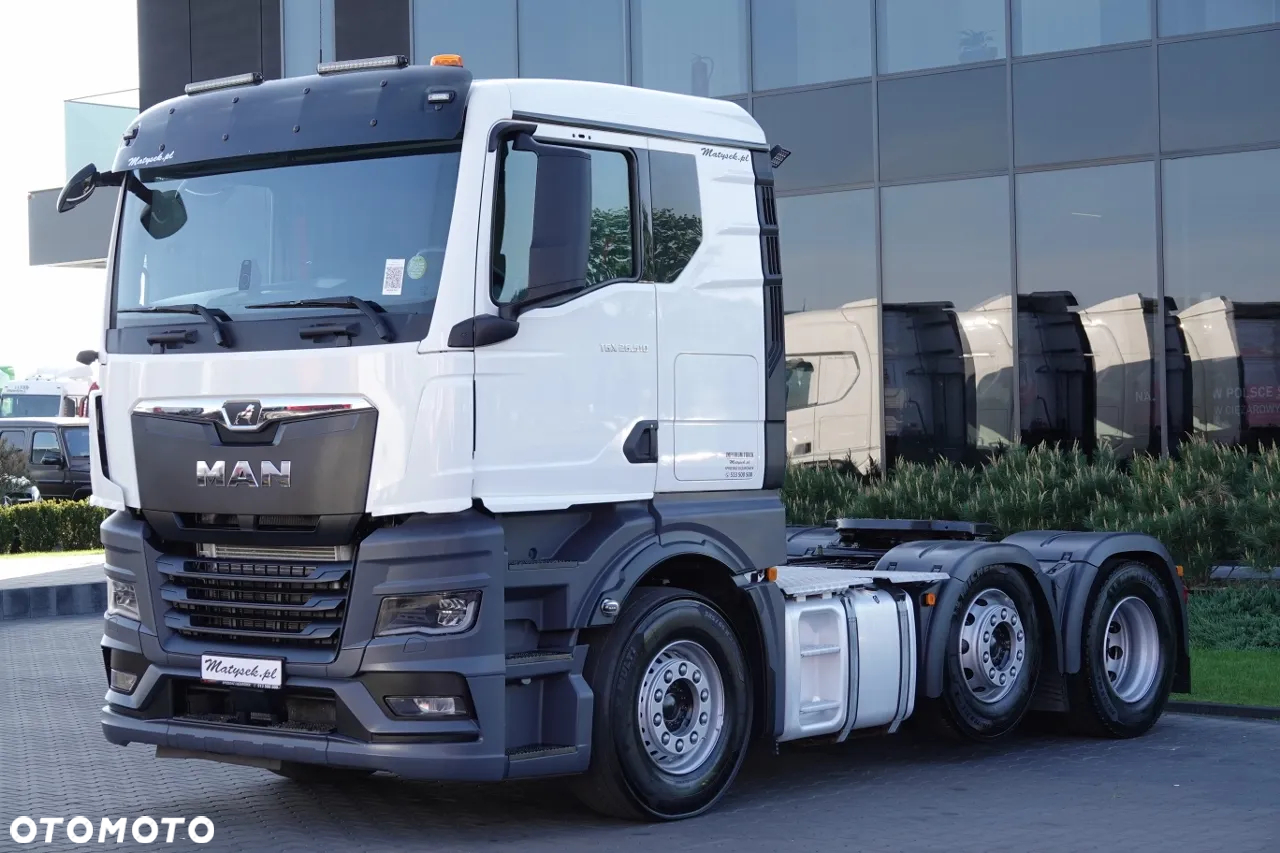 MAN TGX 26.510 / 6x2 / PUSHER / Oś Skrętna i Podnoszona / HYDRAULIKA / NISKA KABINA / 2021 ROK - 4