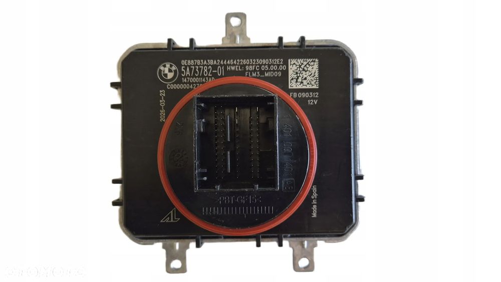 Przetwornica Moduł Lampy LED MID BMW F70 G60 G70 iX I20 U11 U11 G45 G05 LCI - 6
