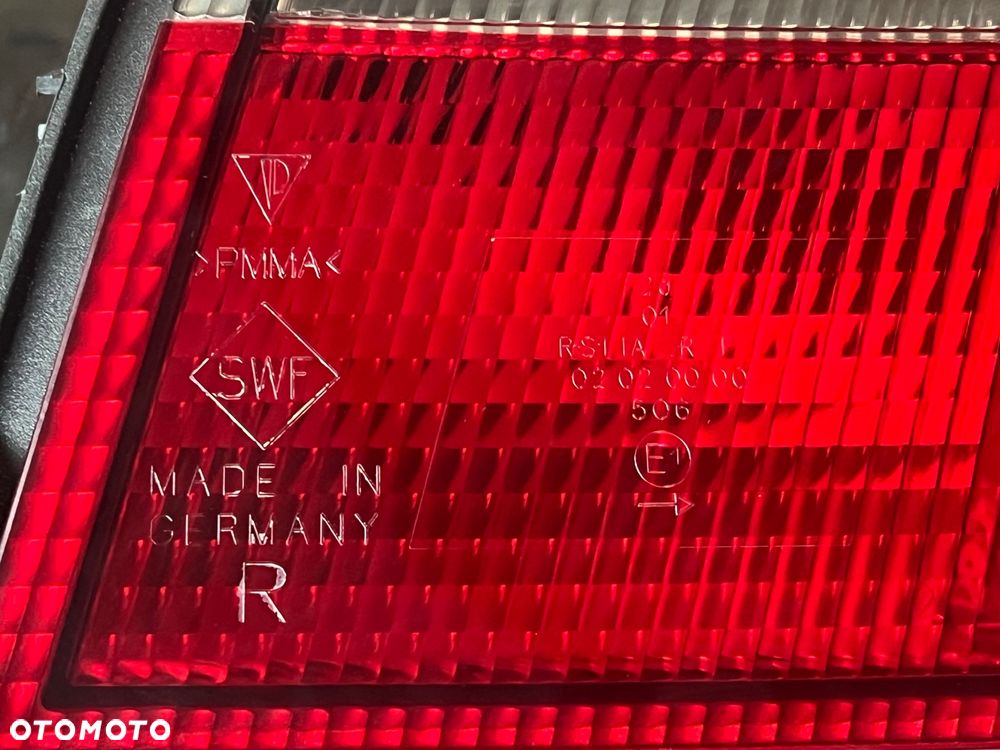 PORSCHE CARRERA 996 LAMPA PRAWY TYŁ PRAWA TYLNA NOWA Z PĘKNIĘCIEM SZARA CIEMNA EUROPA ORYGINAŁ - 3