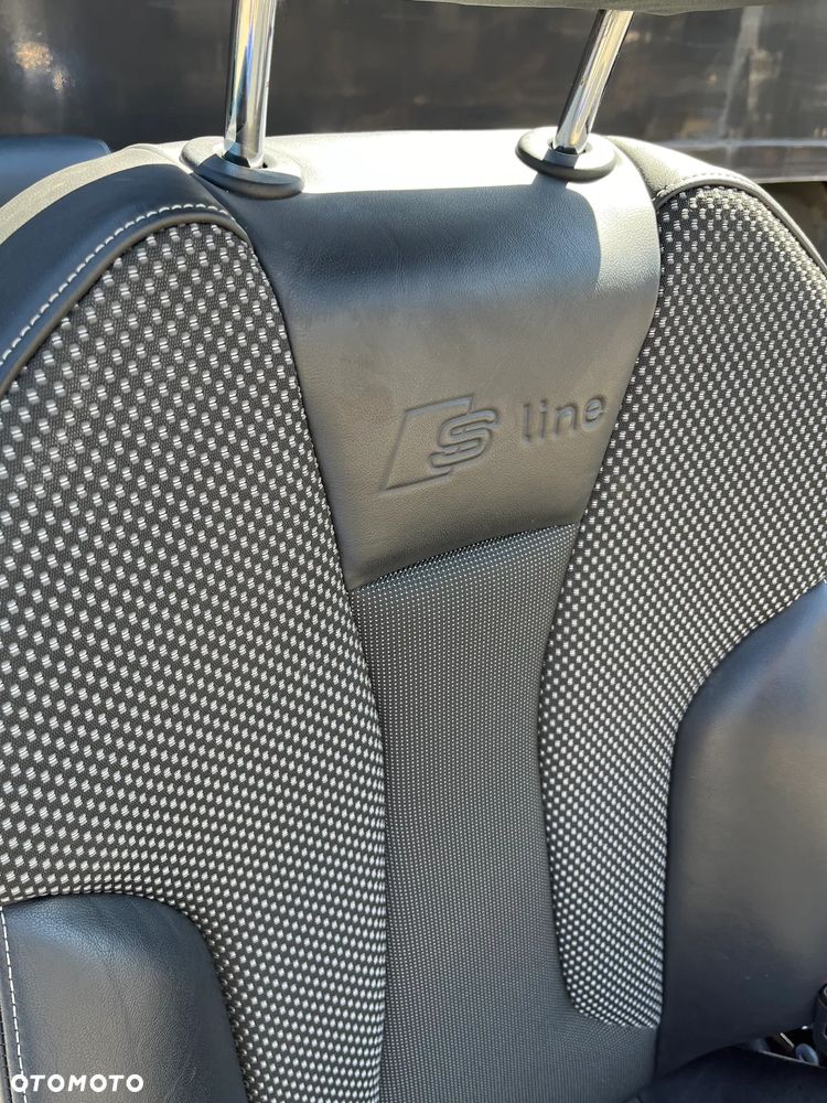 KOMPLET FOTELI AUDI A3 8V SEDAN PÓŁSKÓRA S LINE  FOTELE - 3