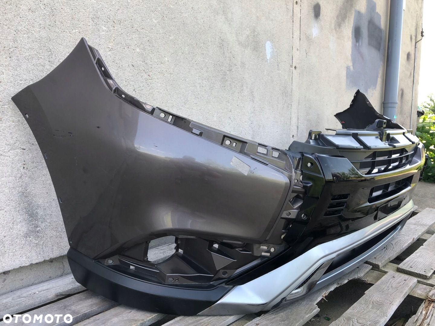 ZDERZAK PRZÓD PRZEDNI MITSUBISHI OUTLANDER III LIFT 2015-  BLENDA SPOILER - 2