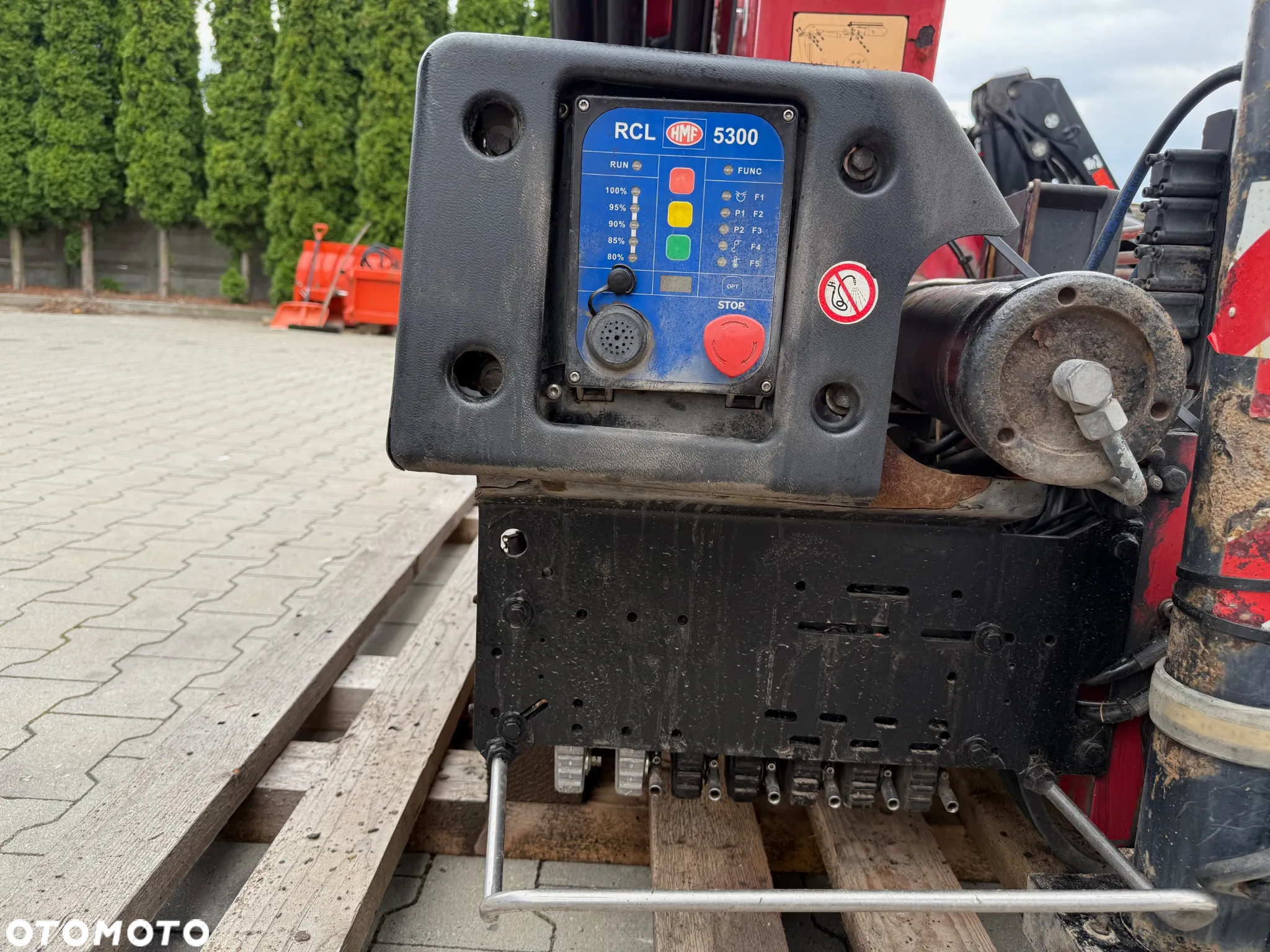 Palfinger HMF 1820K3 sterowanie radiowe, pilot rotor - 10