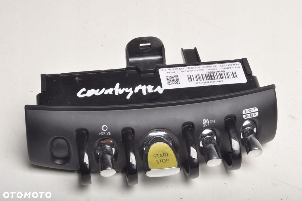 MINI F60 PRZYCISK START STOP 6838212 - 1