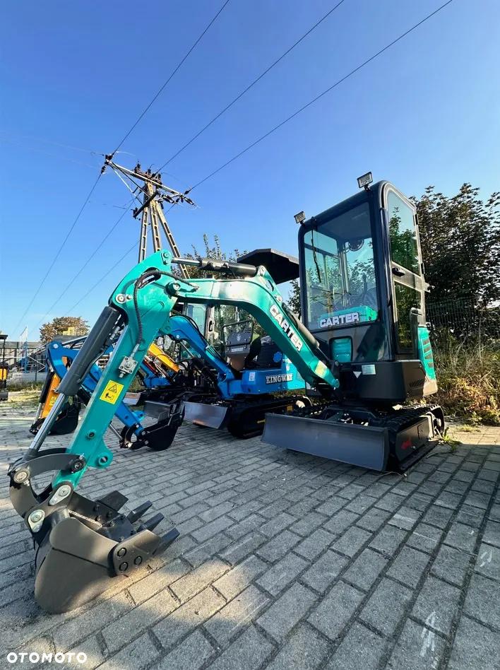 Inny CARTER CT12K Ramię Skrętne KABINA 1200kg PREMIUM 3 łyżki - 7
