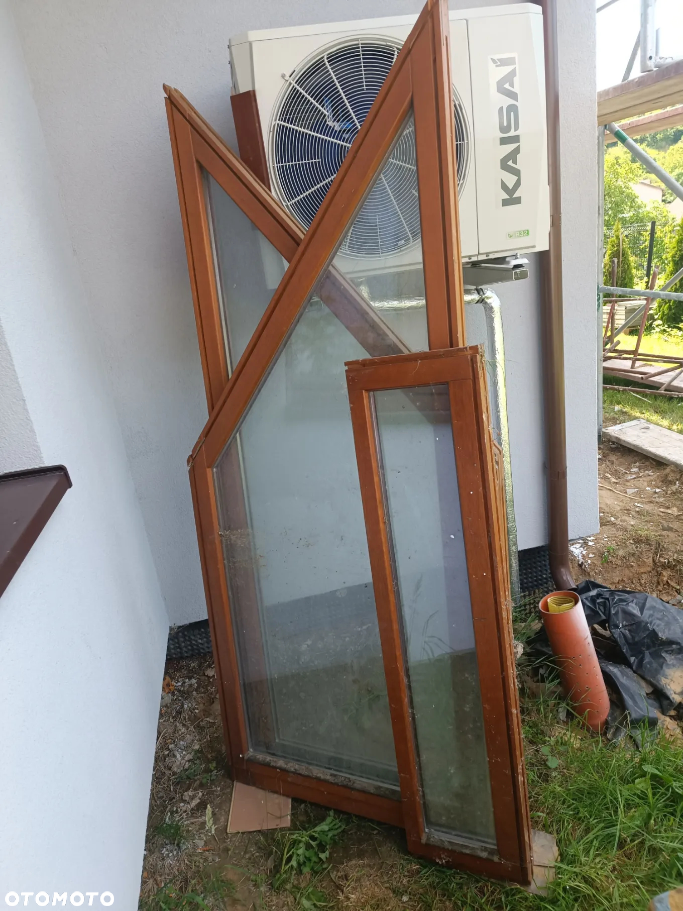 Sprzedam okna widoczne na zdjęciach dębowe - 8