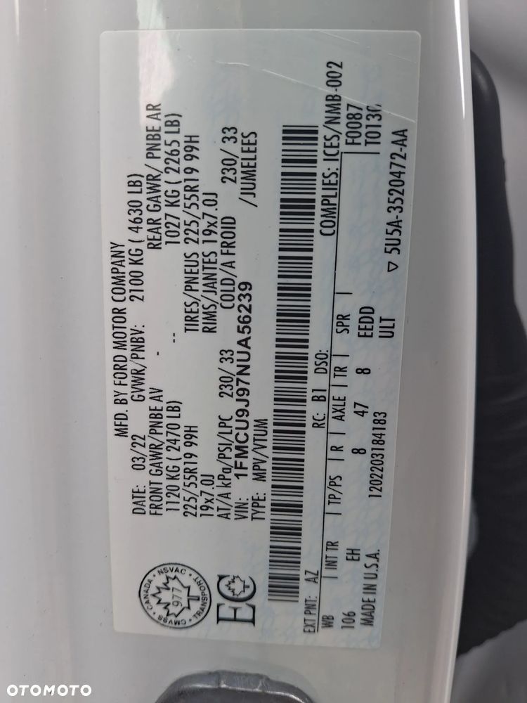 Ford Kuga 2.0 EcoBoost AWD Titanium ASS - 22