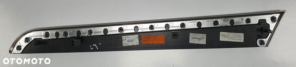 LISTWA OZDOBNA DEKOR DRZWI LEWY TYŁ AUDI A6 C6 - 4