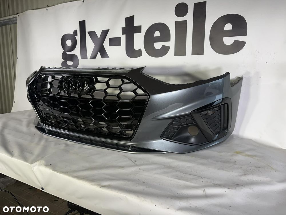 Audi A4 B9 Lift S line Zderzak Przód Przedni PDC LZ7S 2020-2024 - 2