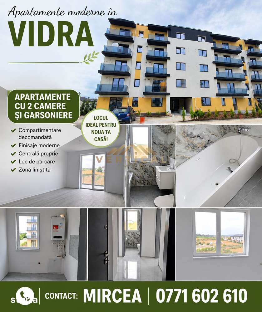 GARSONIERA, BERCENI – VIDRA — fotografia 1