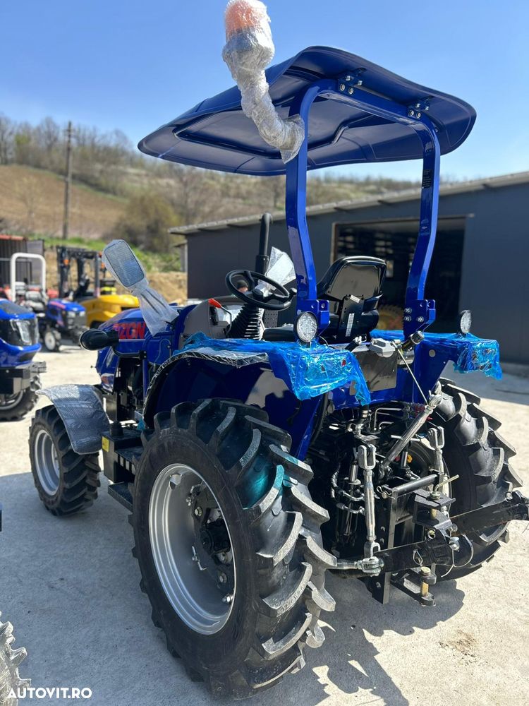 Bizon Tractor Bizon EUROTEK 404 EURO V cu carte RAR + Plug și Freză - 7