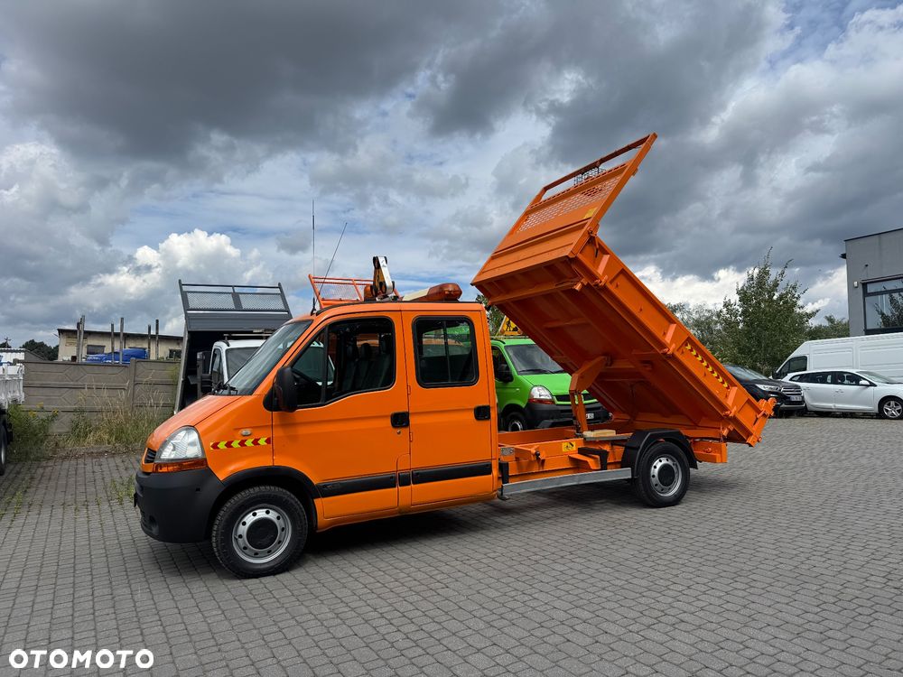 Renault Master Wywrotka 3str  Brygadowka 7 Osób Doka 2.5DCi Kiper I wł. Wywrot - 3
