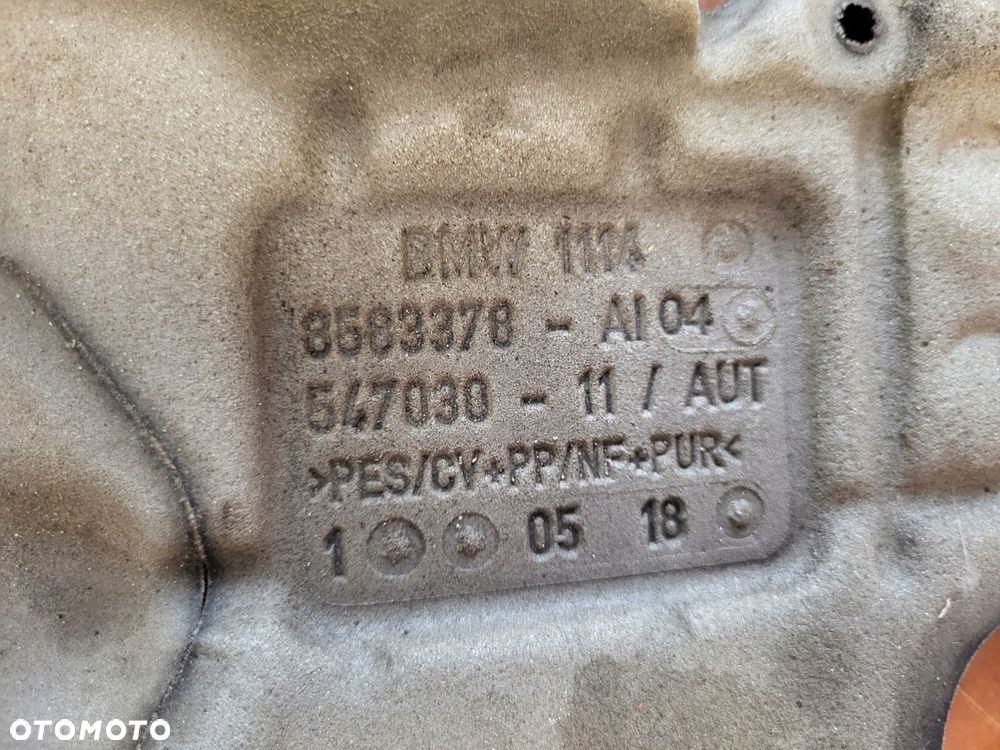 BMW X3 X4 G01 G02 2.0D B47 WYGŁUSZENIE OSŁONA SILNIKA 8583378 - 3