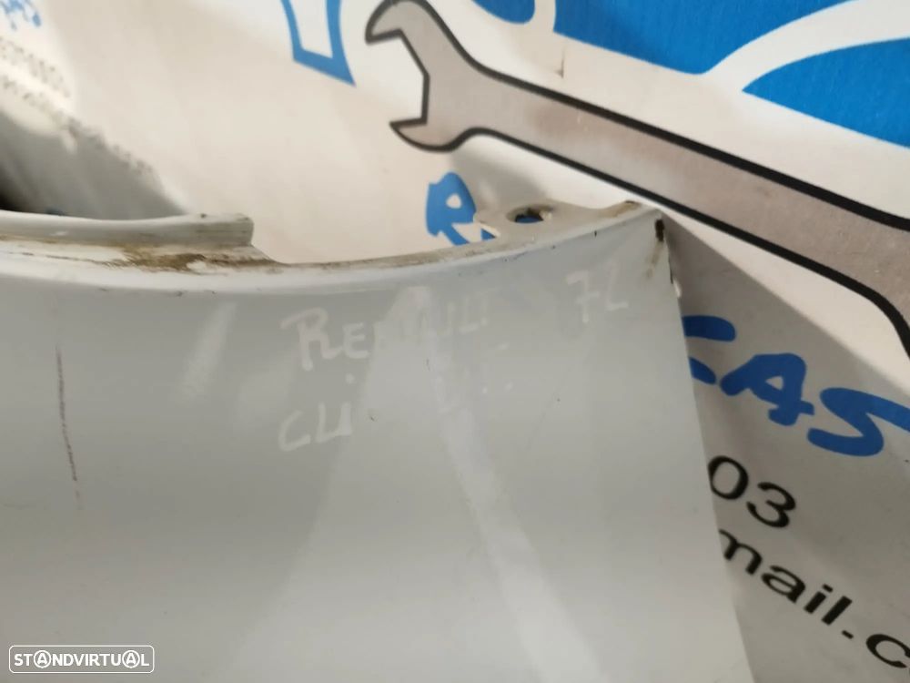 PARACHOQUES TRASEIRO TRÁS RENAULT CLIO III 3 MK3 FASE II 2 8200800136 PARA-CHOQUES PARA CHOQUES - 8