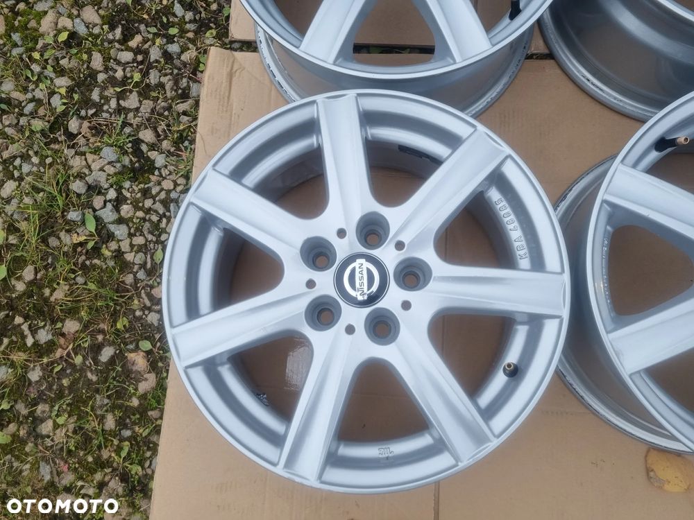 NISSAN LEAF,JUKE,QASHQAI,RENAULT 3,4,KADJAR alu 7X16 ET38 5X114,3 bdb stan - 2