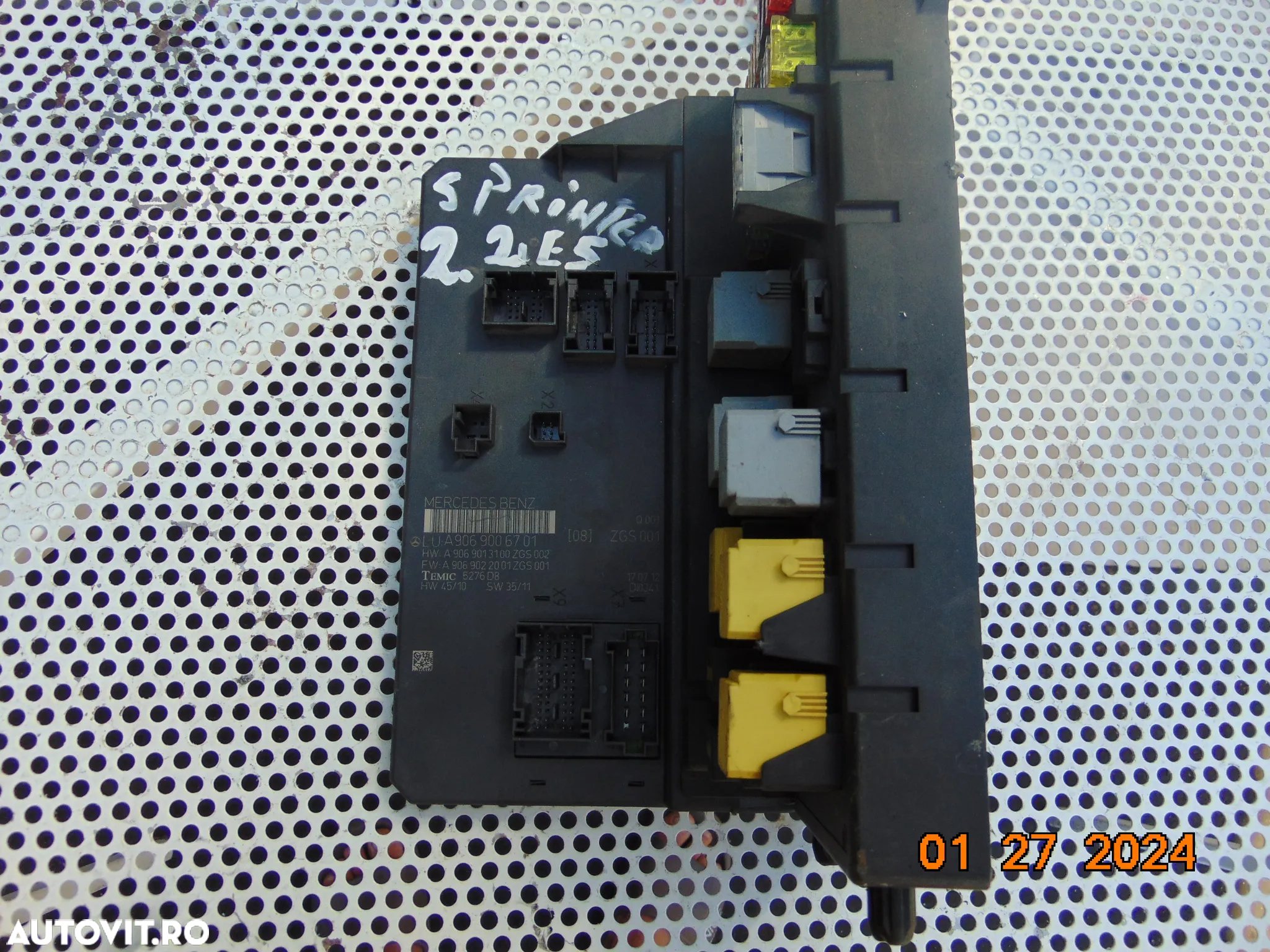 Kit pornire mercedes Sprinter 2.2 euro 5 w906 - 6