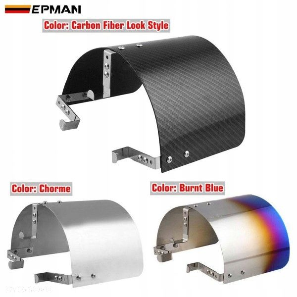 EPMAN Osłona termiczna filtra powietrza CHROM STAL - 4