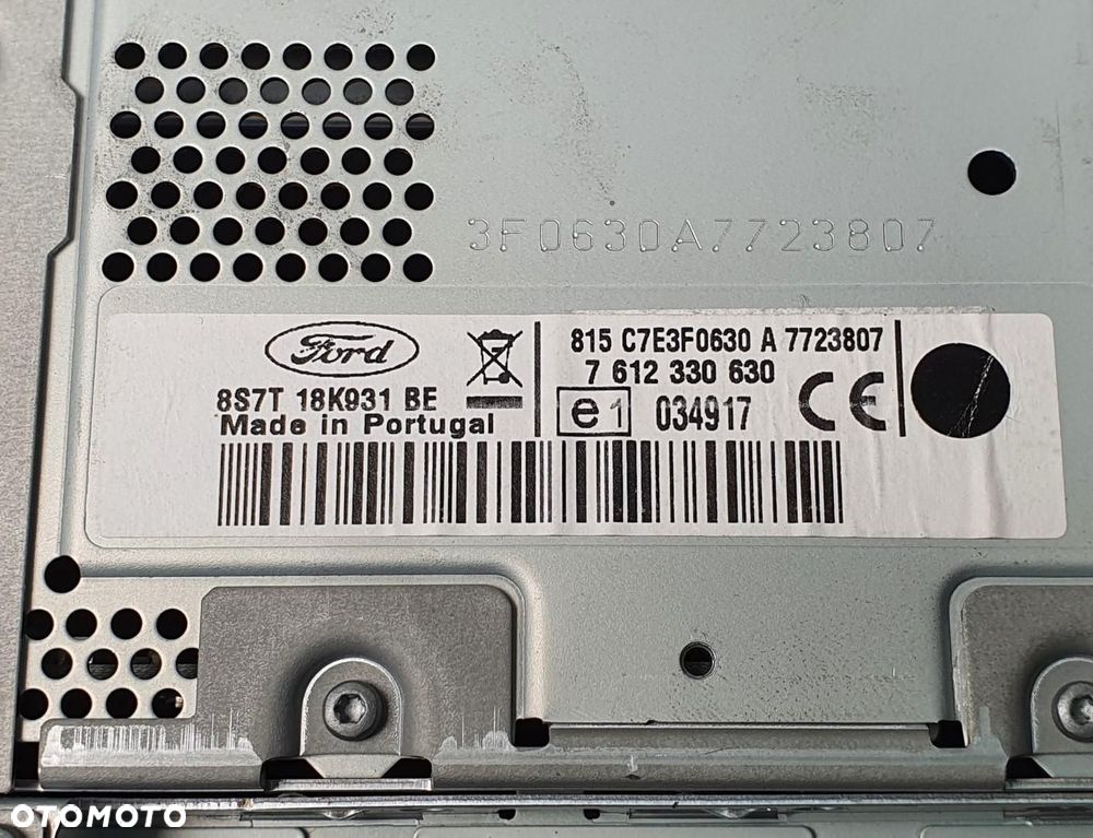 RADIO NAWIGACJA CD FORD MONDEO MK4 8S7T18K931BE - 6