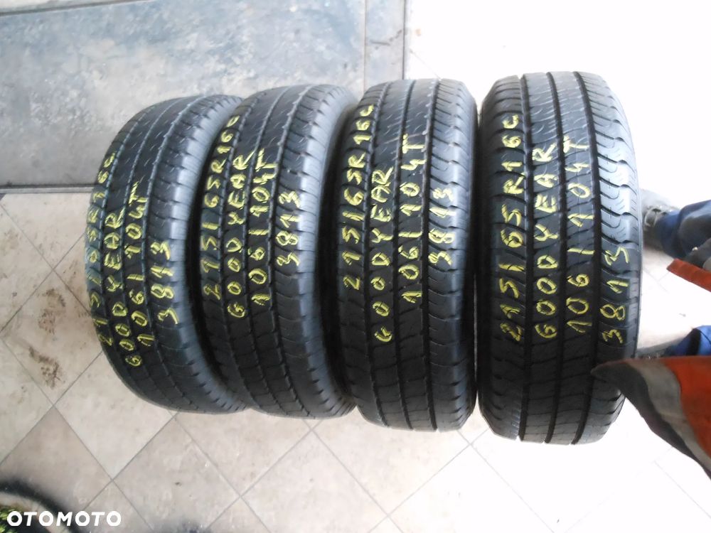 Opony 215/65r16c goodyear marathon cargo 9,5mm lato komplet - 1