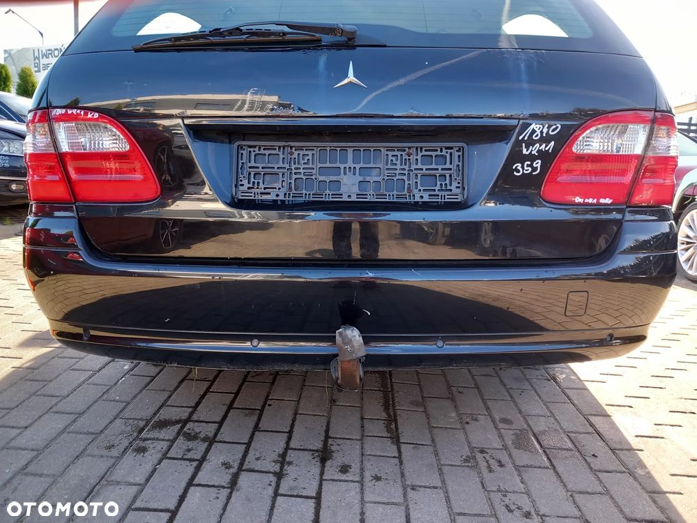 MERCEDES W211 ZDERZAK TYLNY TYŁ KOMBI PARKTRONIC PDC KOLOR: 359