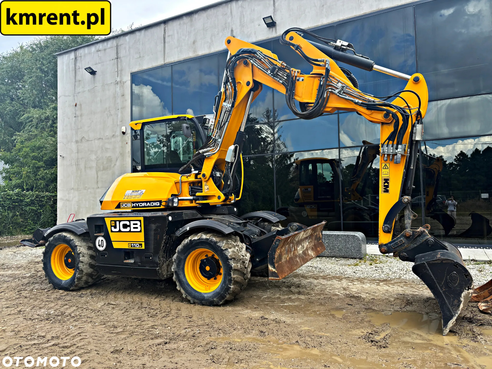 JCB HD110WT 4F KOPARKA KOŁOWA HYDRADIG 2018R. | LIEBHERR 311 312 JCB JS 130 KOMATSU 98 110 - 5