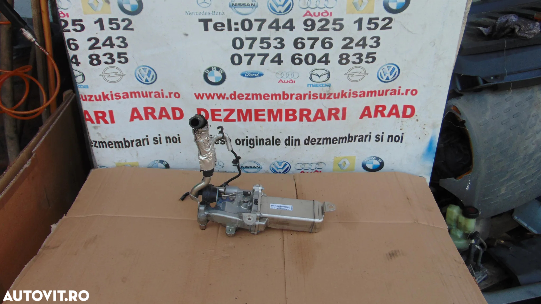 Racitor gaze EGR Renault Master 2.3 euro 6 Opel Movano Nissan nv400 - 2