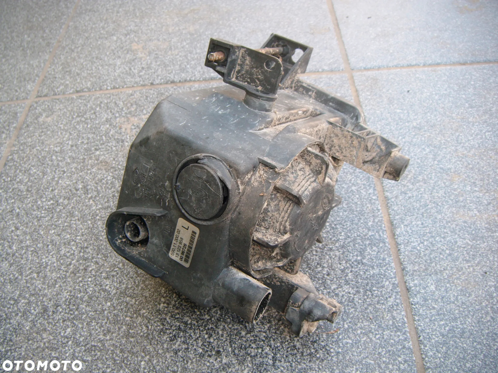 opel vectra c 04r halogen lewy przód 13123958 - 2