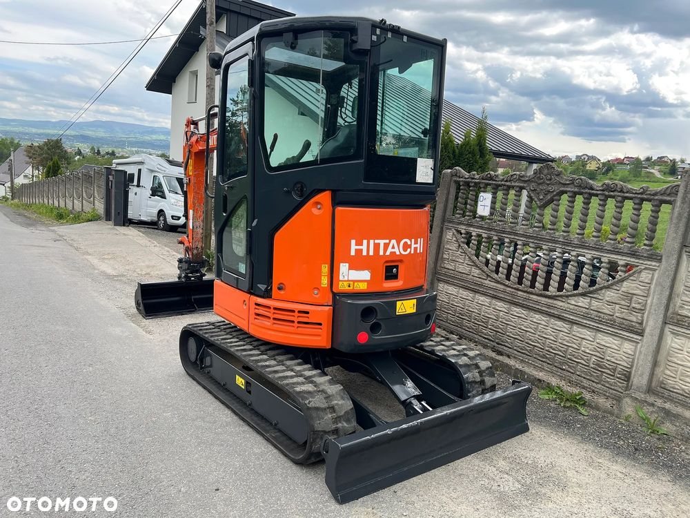 Hitachi ZAXIS 26U | Minikoparka | HITACHI ZX26 U | 3 Tony | Zerowy Obrys | Szybkozłącze Hydrauliczne | Stan IDEALNY | Mini Koparka | - 6