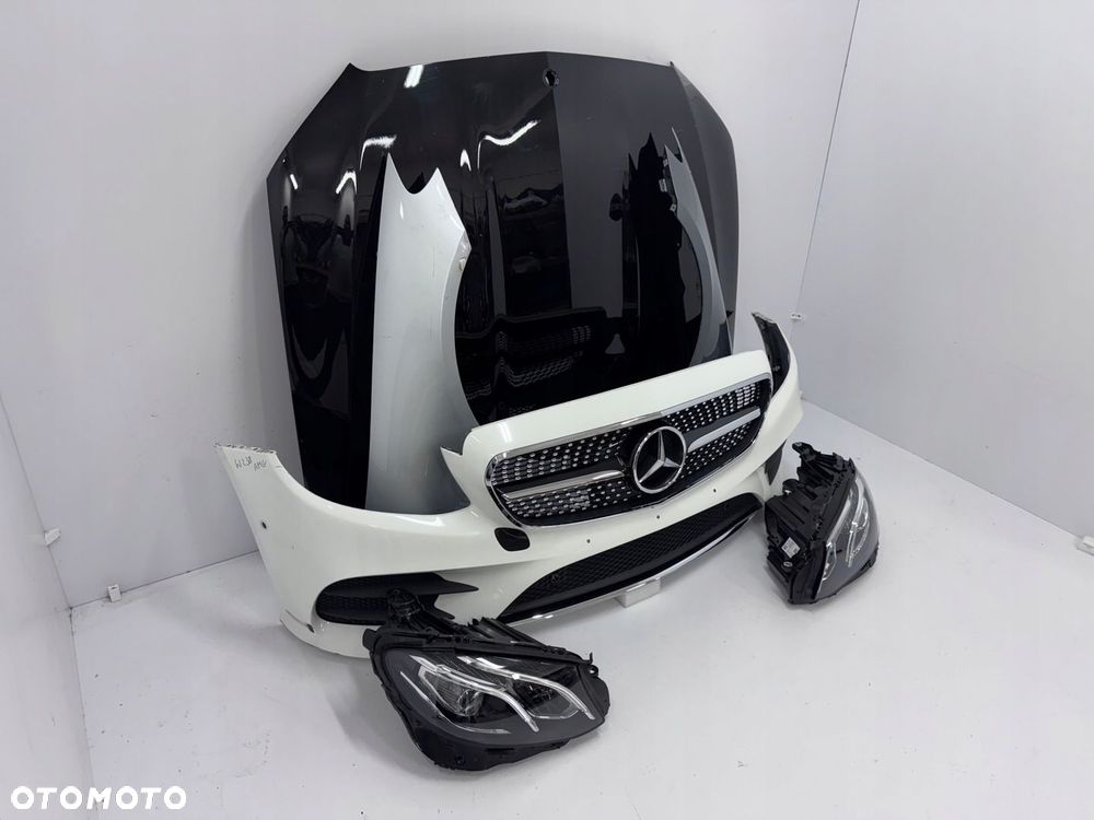 PRZÓD MERCEDES E COUPE AMG C238 W238 A238 ZDERZAK MASKA BŁOTNIKI LAMPY - 2