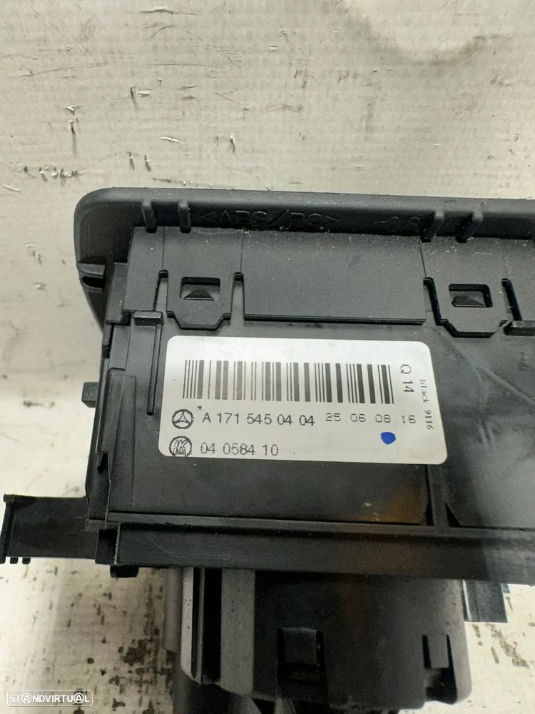 .Modulo Comutador Switch Luzes Original Mercedes Benz SLK A1715450404 2004 - 2011 - 7